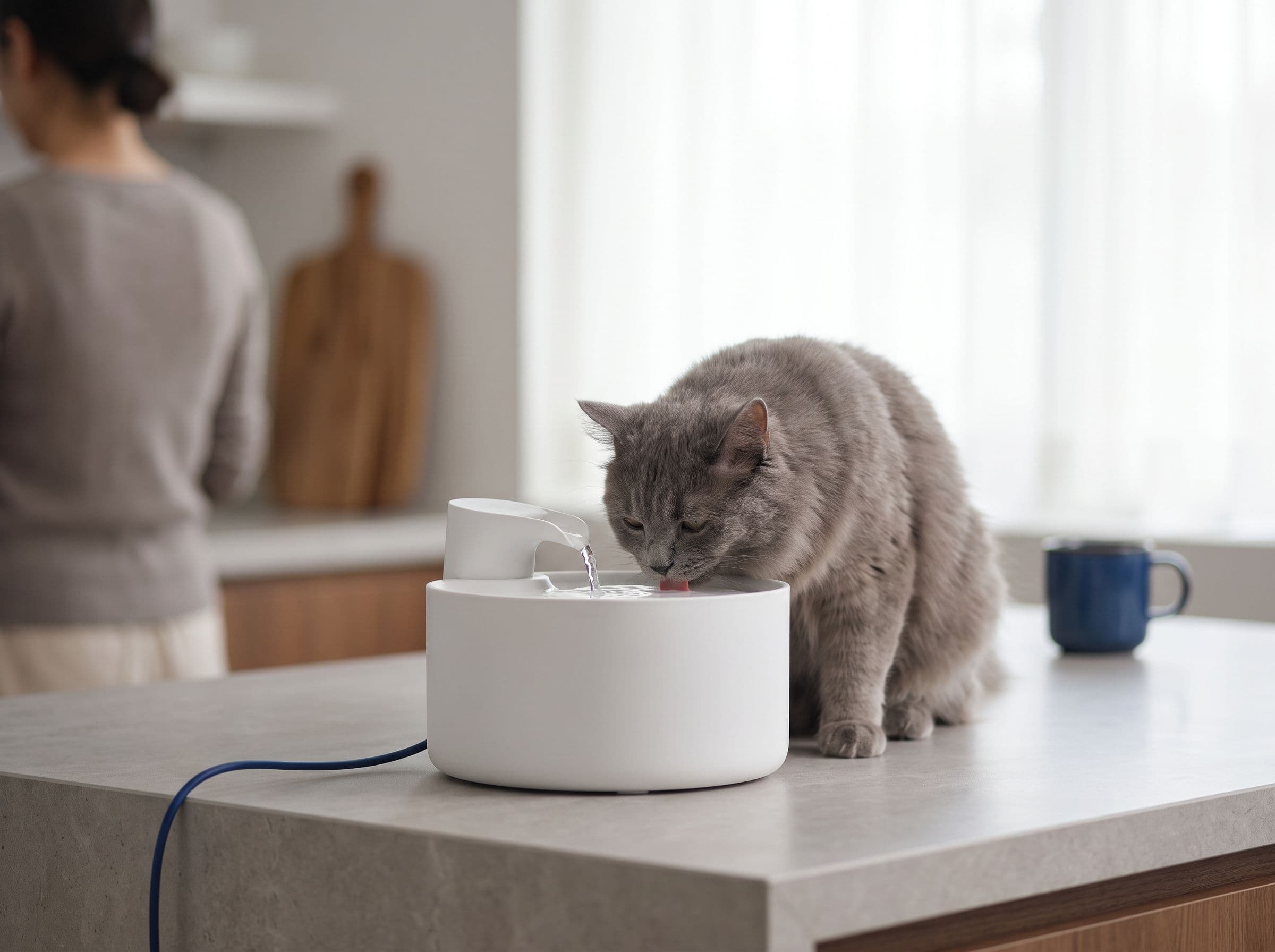 Comment fonctionne le systeme de filtration dune fontaine a eau pour chat